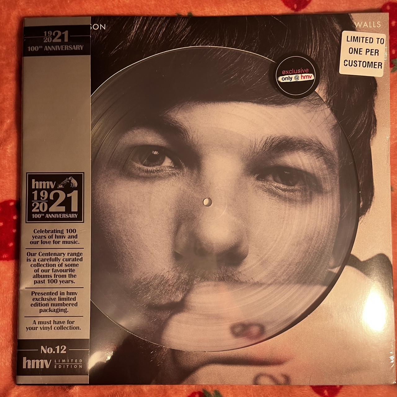 Louis tomlinson limited edition ‘walls’ hmv vinyl outlet