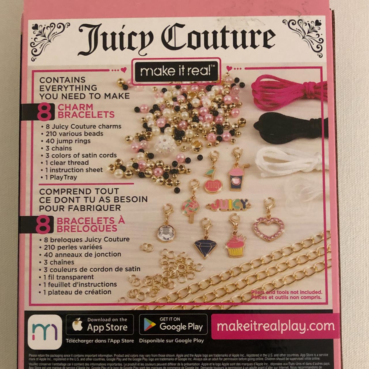 JUICY COUTURE BRACELET MAKING KIT NEW WITH TAGS Depop   P0 