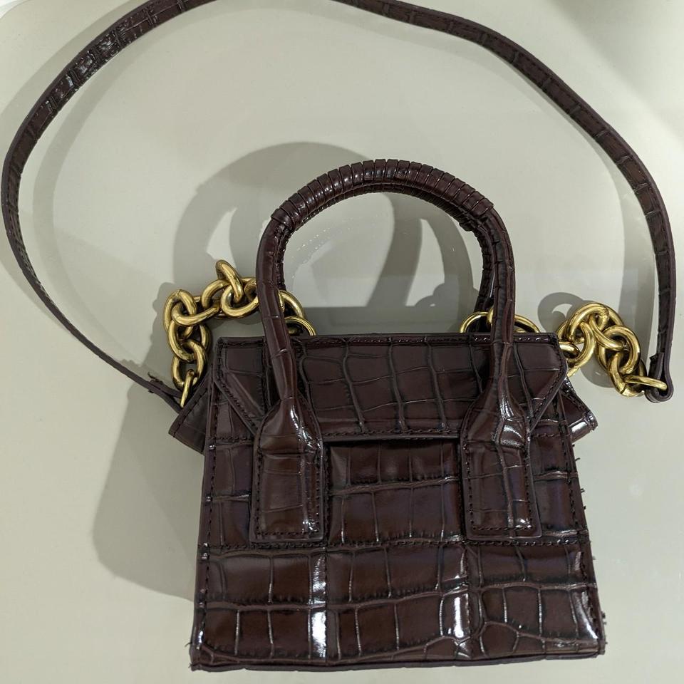 Zara Women's Brown Bag | Depop