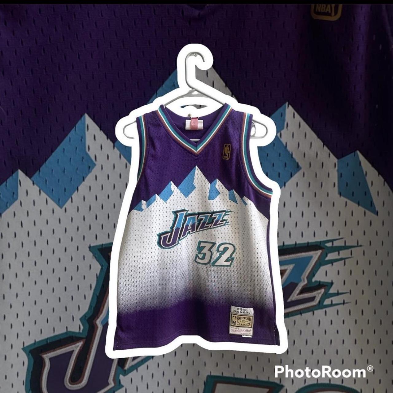 karl malone swingman jersey