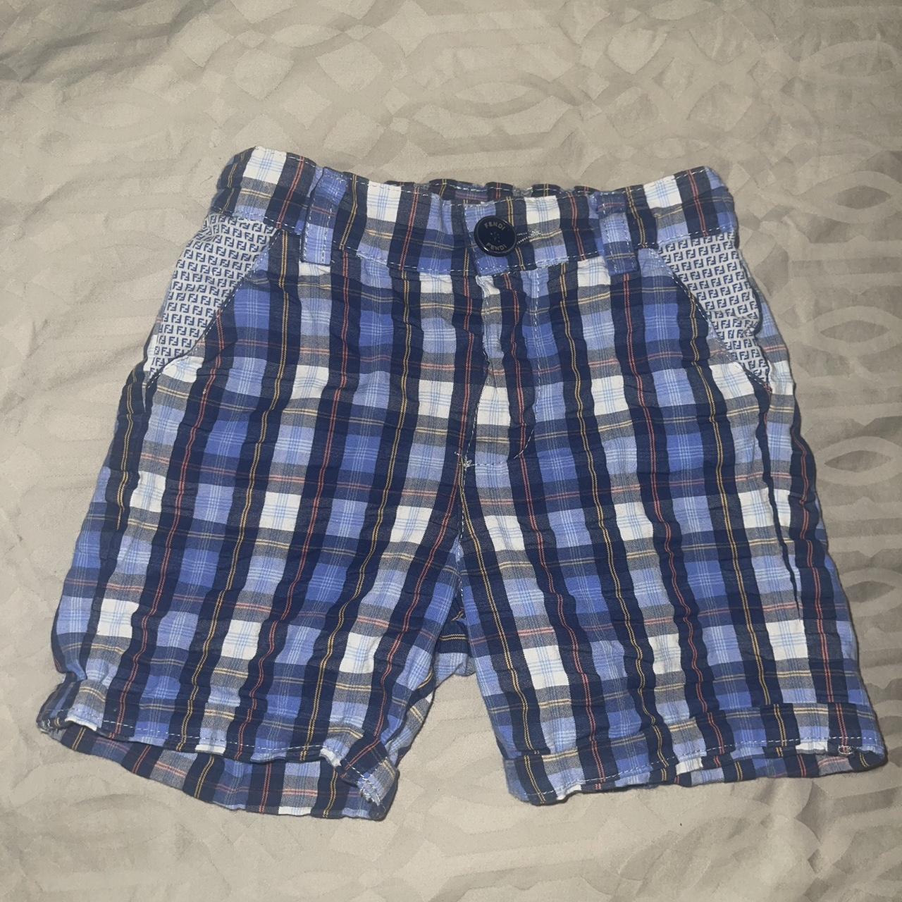 Baby boy Fendi shorts 9months worn once rrp £250... Depop