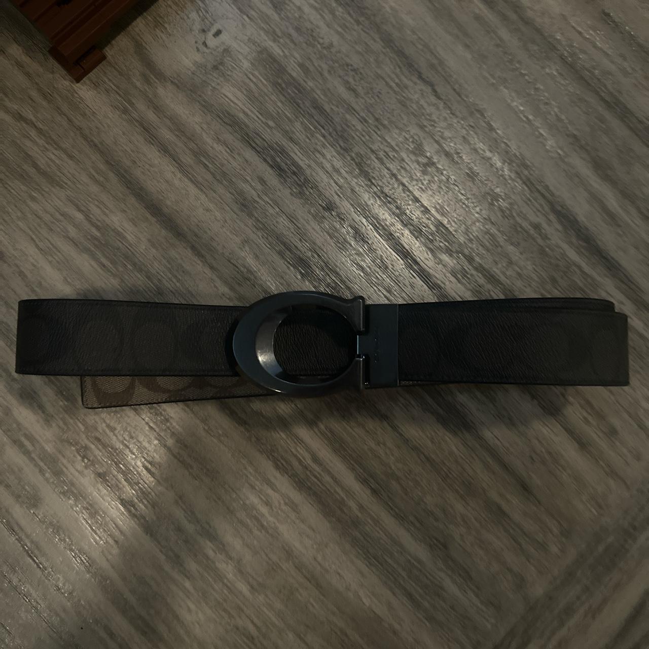 Reversible Coach Belt. New/Never worn Depop