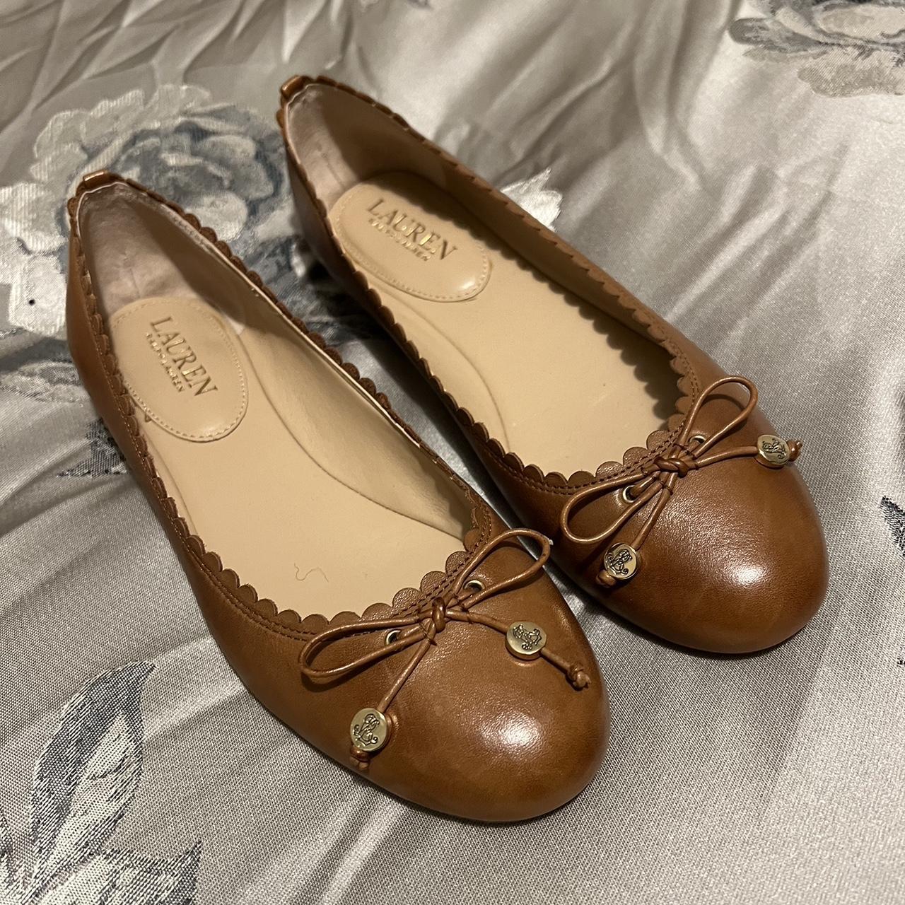 ralph lauren womens flat shoes