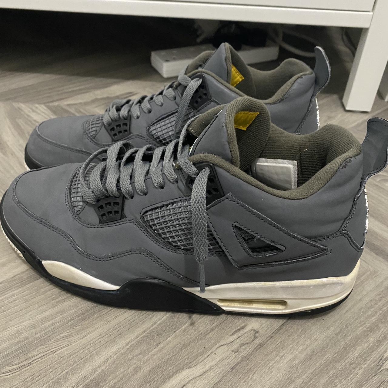 Jordan 4 Cool Grey Size 10 men’s Just need a clean... - Depop