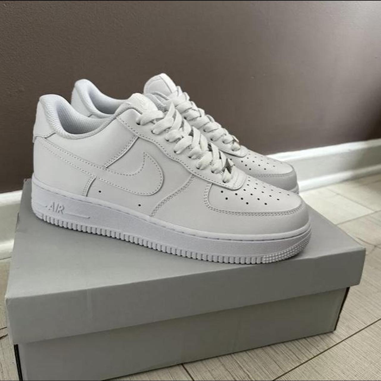 Size UK 7 - Nike Air Force 1 Low '07 White Selling... - Depop