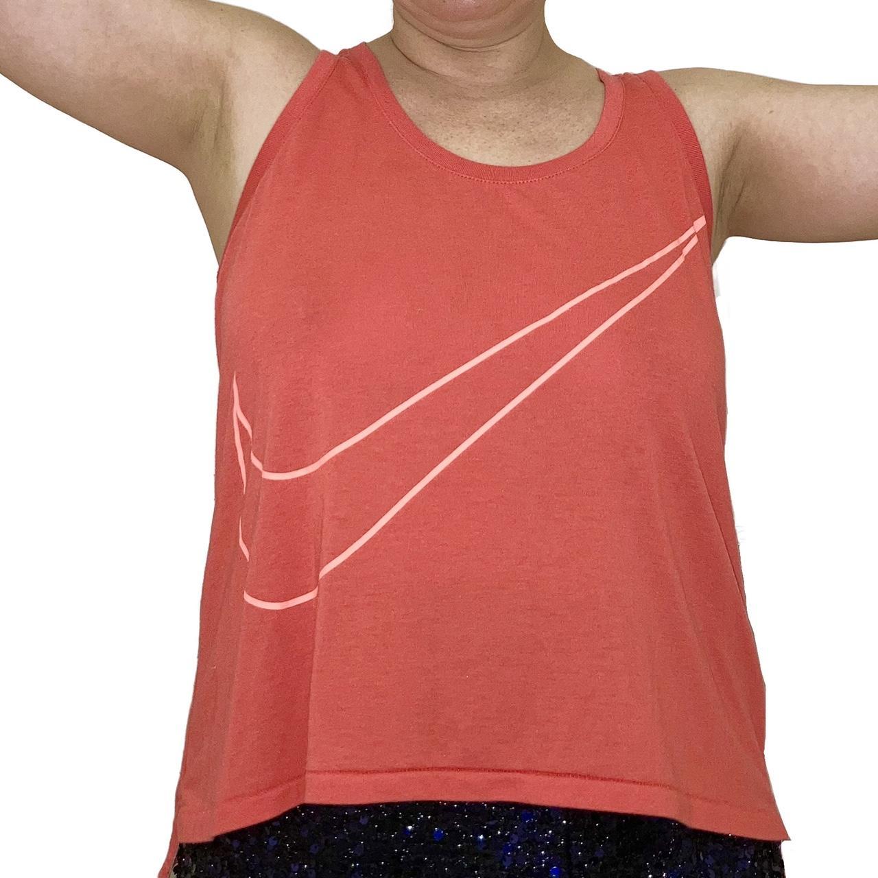 Red Nike Running Tank Top. This Nike Red Running... Depop