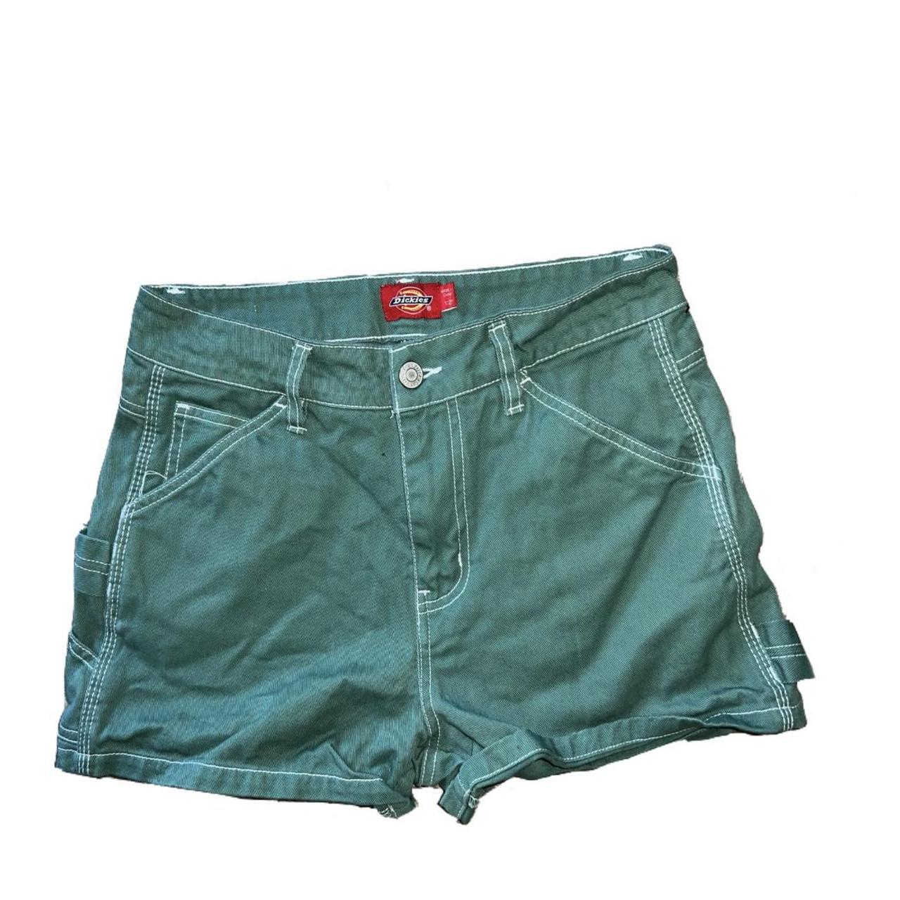 Dickies Women's Green Shorts | Depop