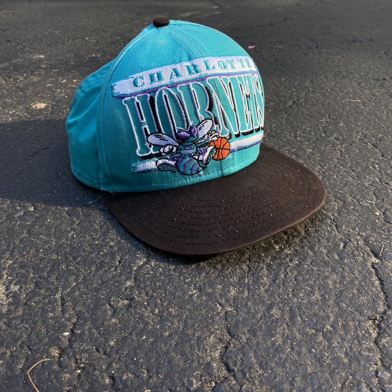 Vintage Charlotte Hornets Hat 90s Hornets hat. Has. Depop