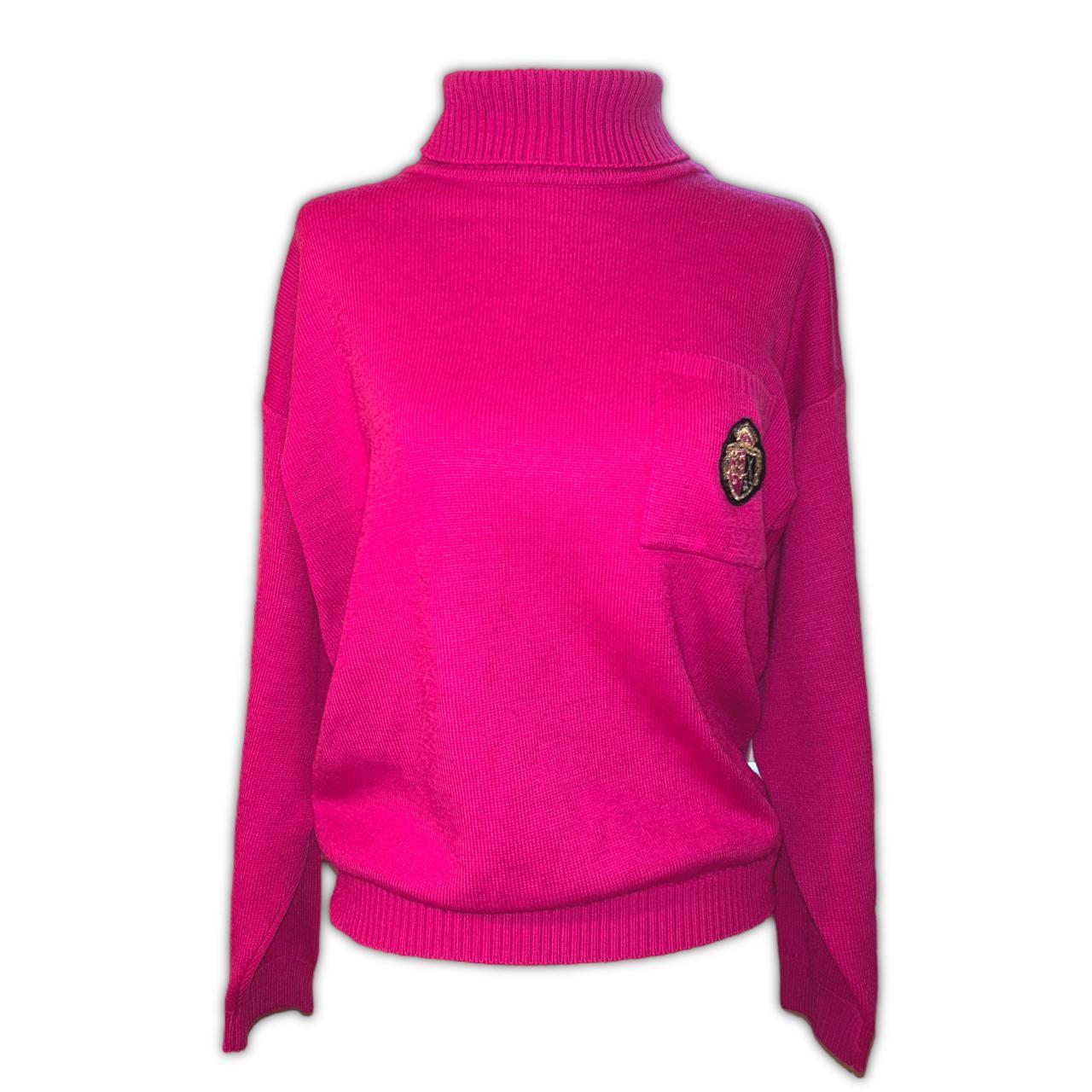 Vintage Neon American Vintage Pullover Rosa Oversized Alpaca