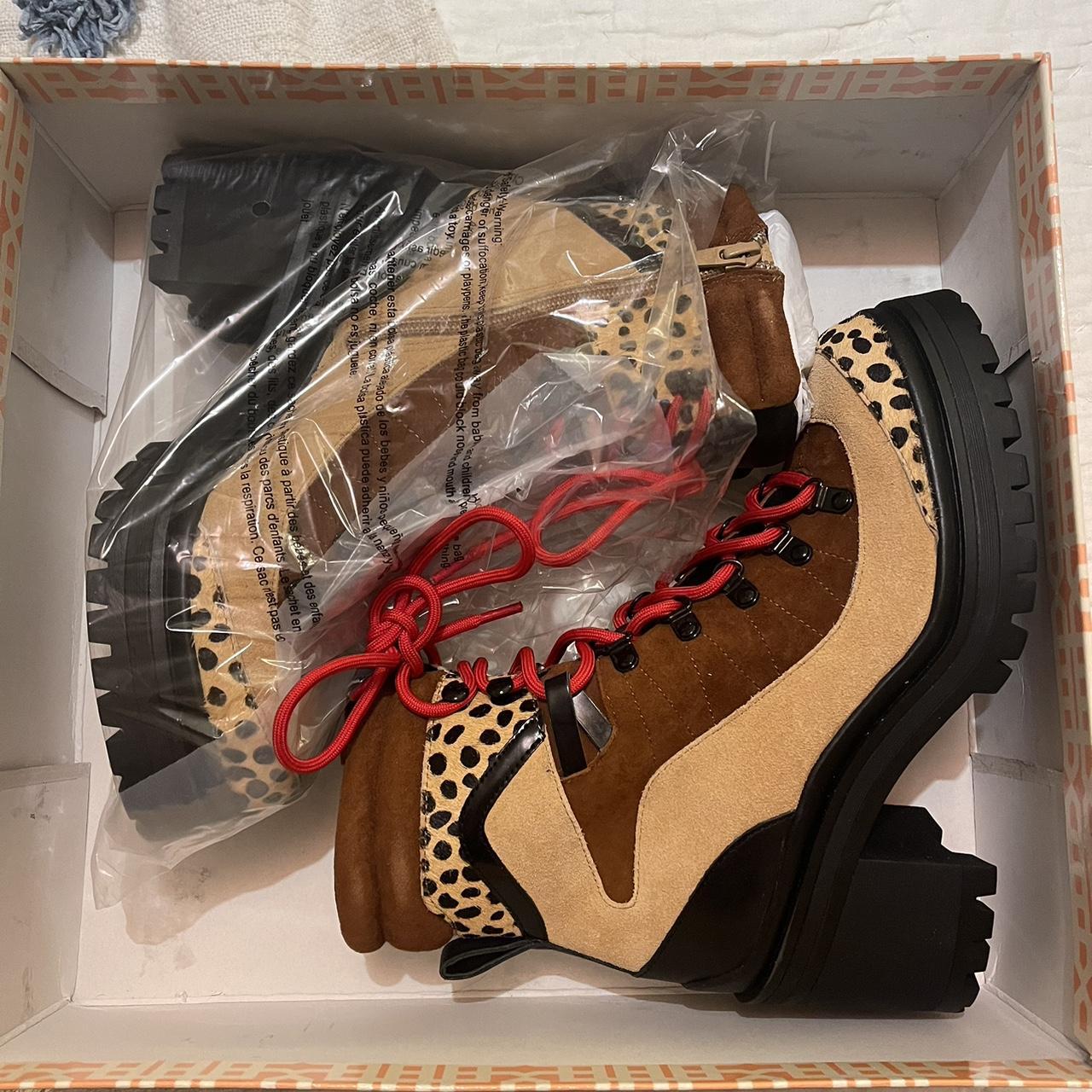 gianni bini leopard boots
