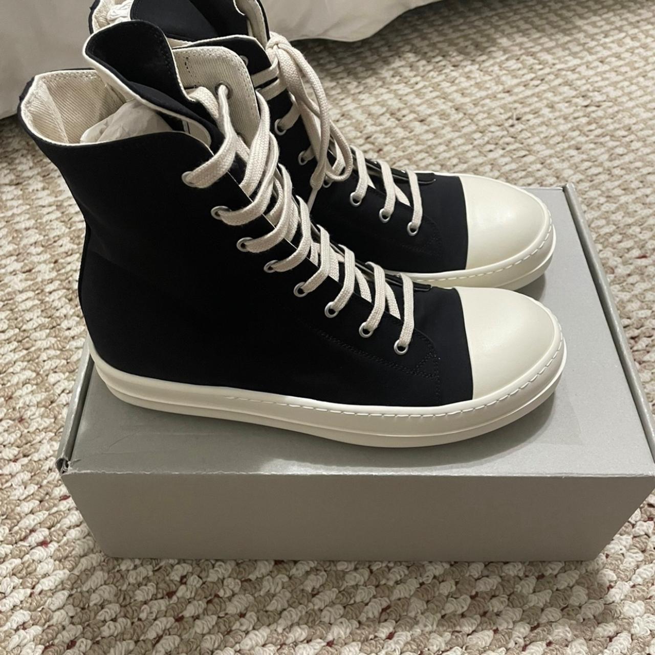 Rick Owens Drkshdw Ramones High Top Comes with box... - Depop