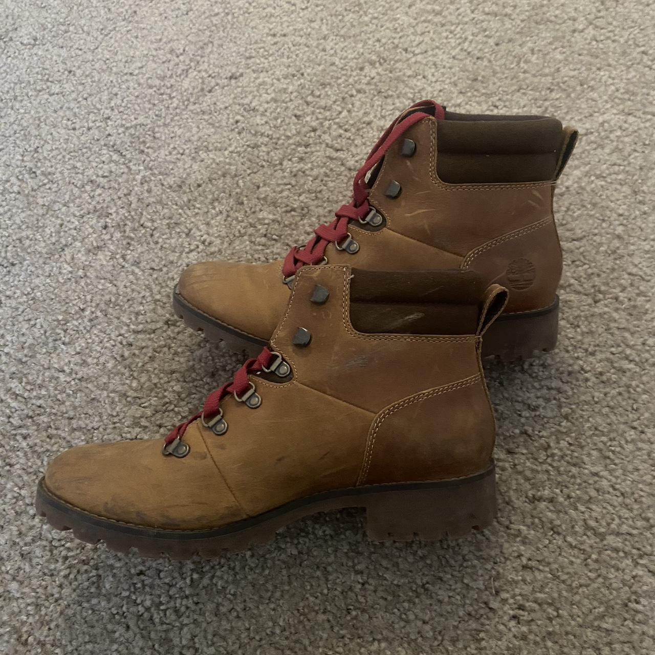 Timberland Women's Lace up Boots Tan/Brown US – TIMBERLAND