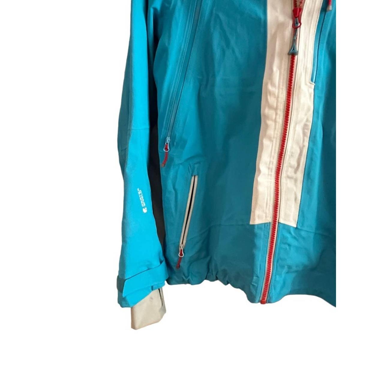 Atomic Womens Recco Ski Jacket Blue Long Sleeve Full... Depop