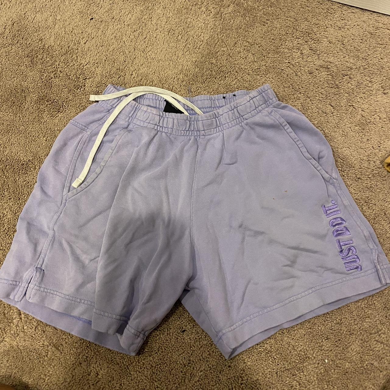 light purple nike shorts