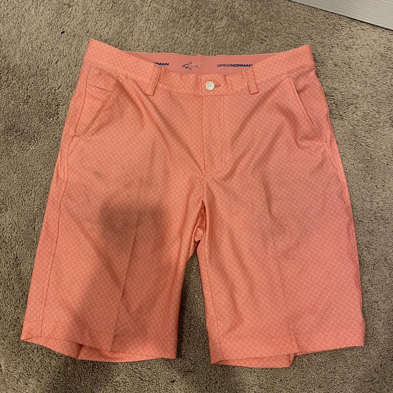 Greg Norman Pink Golf Shorts, Size 30, worn once for... Depop