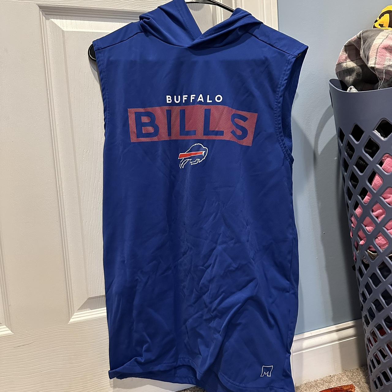 Vintage Buffalo Bills winter jacket - Size XL Slight - Depop