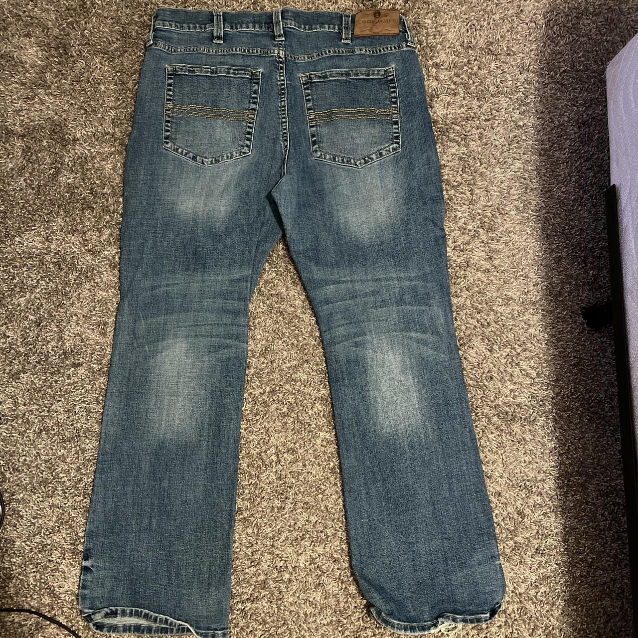 Baggy vintage clear jeans cody james - Depop