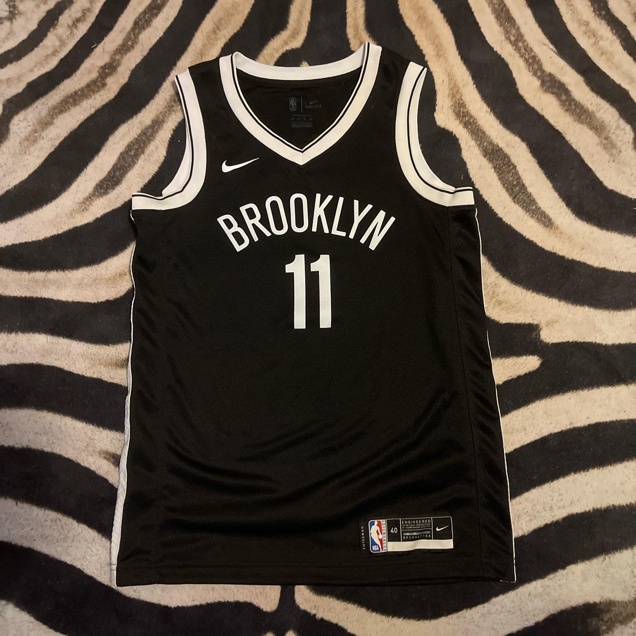 Brooklyn Nets Kyrie Irving Authentic Jersey Slightly - Depop