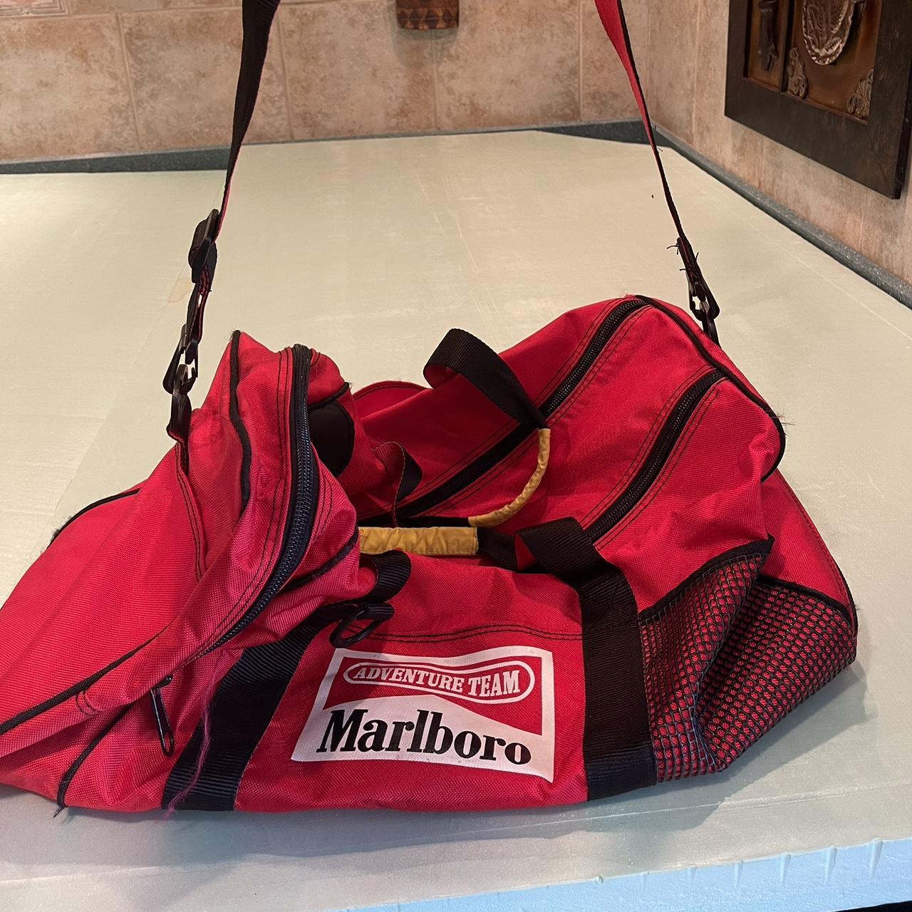 Marlboro Men's Red Bag Depop