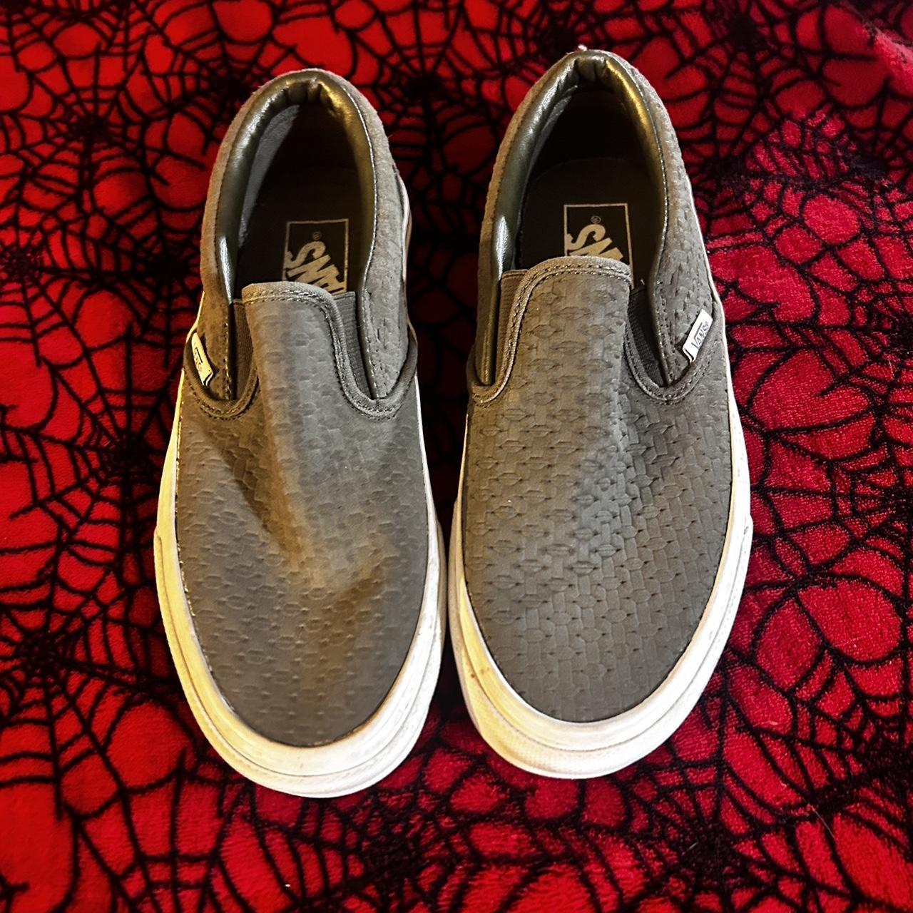 Vans classic slip on sale on embossed suede