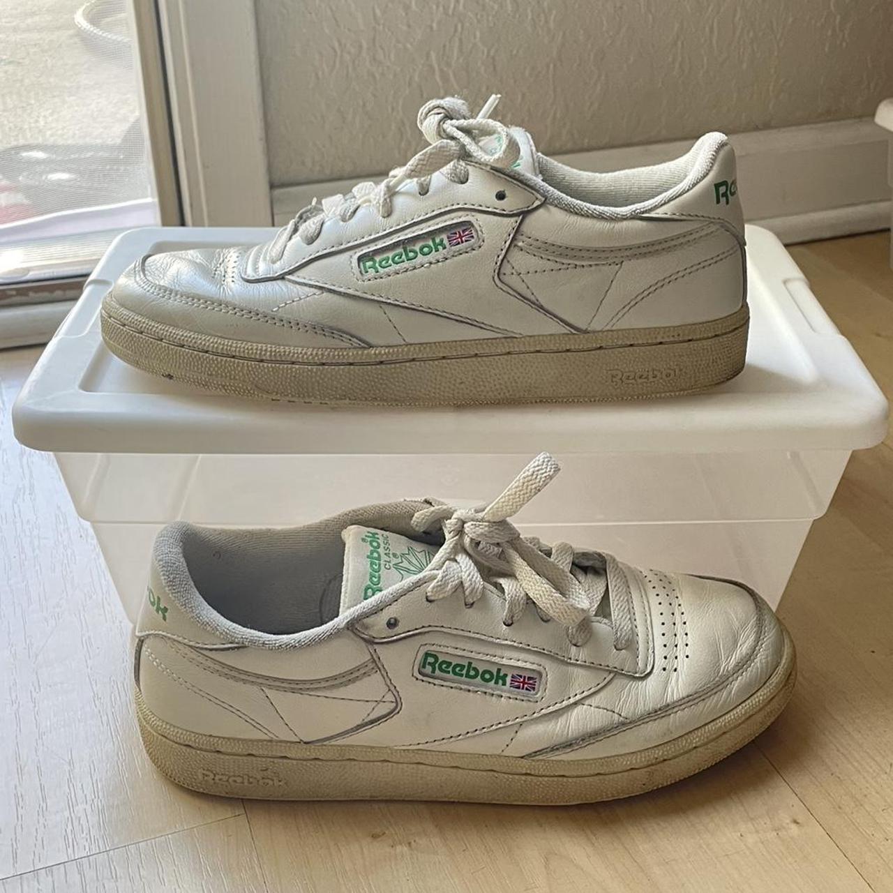reebok c85 green