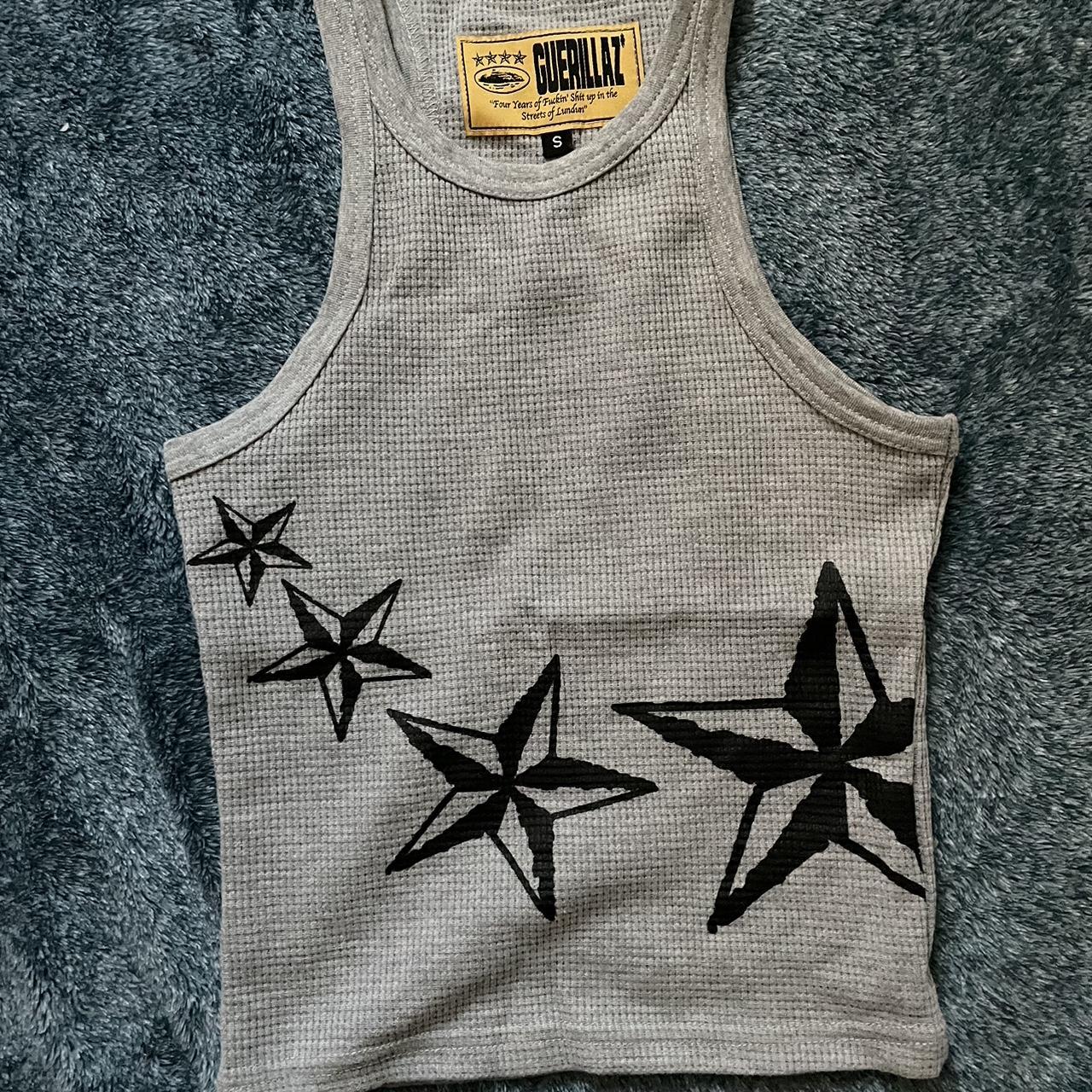 Corteiz 4starz motion women tank top worn once size... Depop