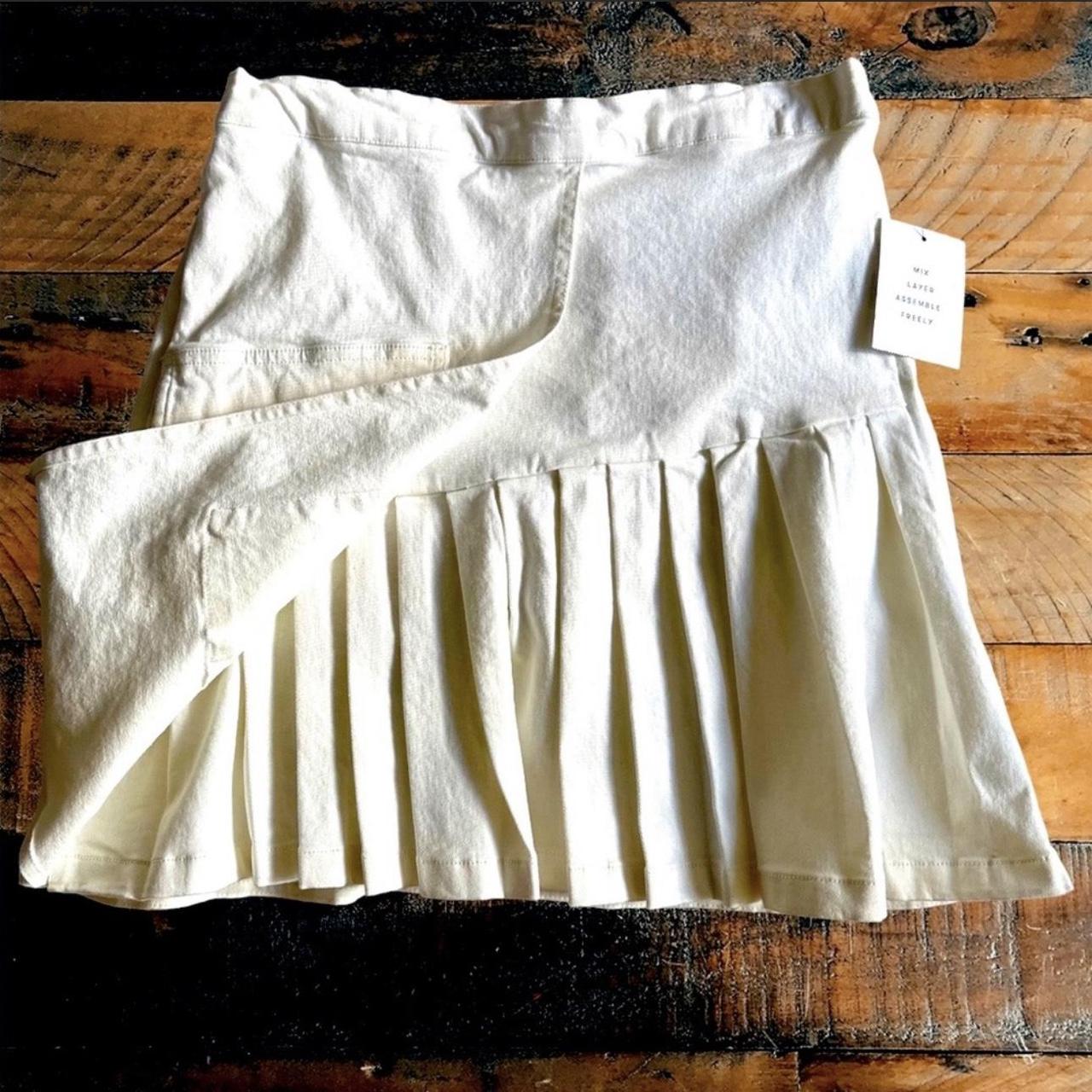 Free Assembly Women's White Skirt (2)