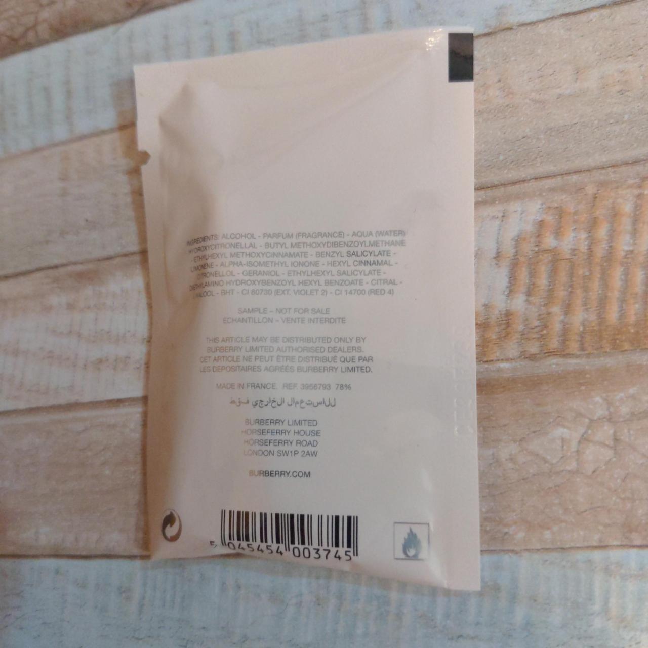 burberry brit notino