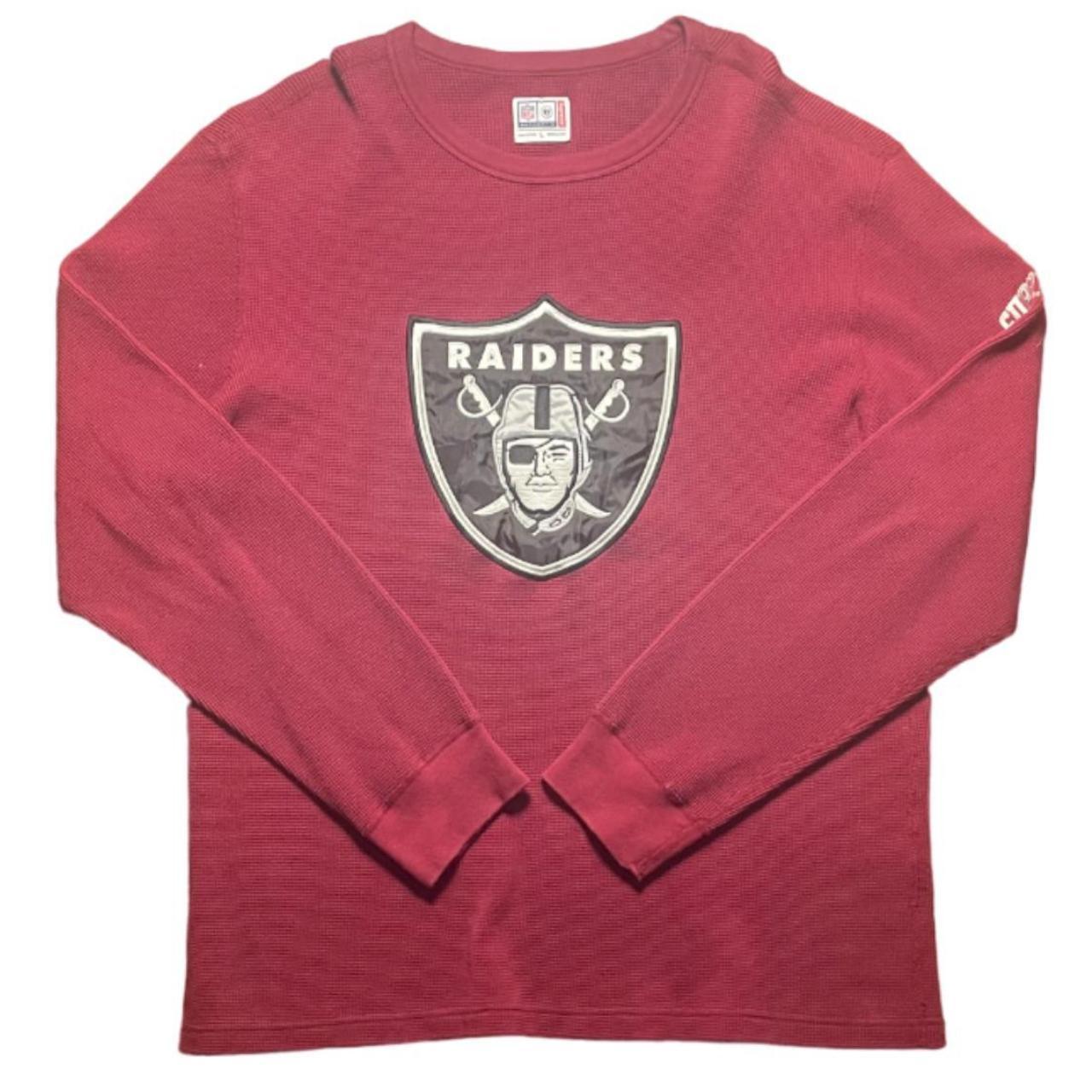 Supreme NFL Raiders 47 Thermal Size Large Vintage...