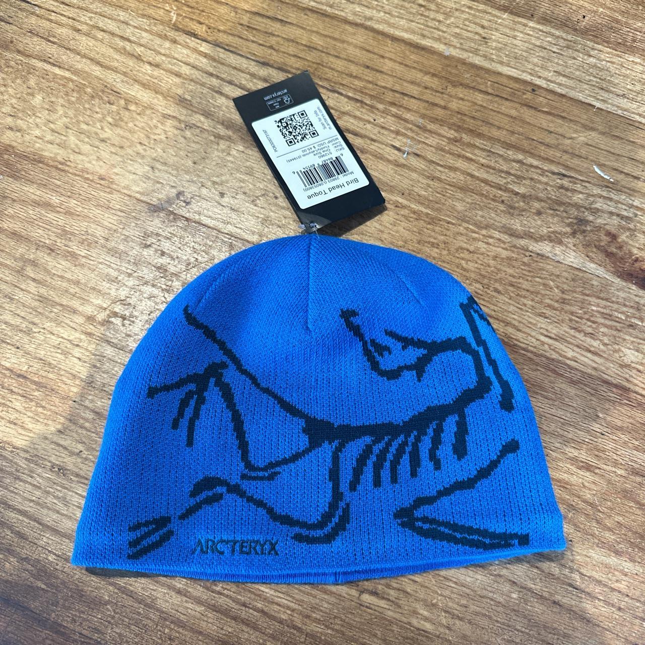 Arc'teryx Men's Blue Hat | Depop