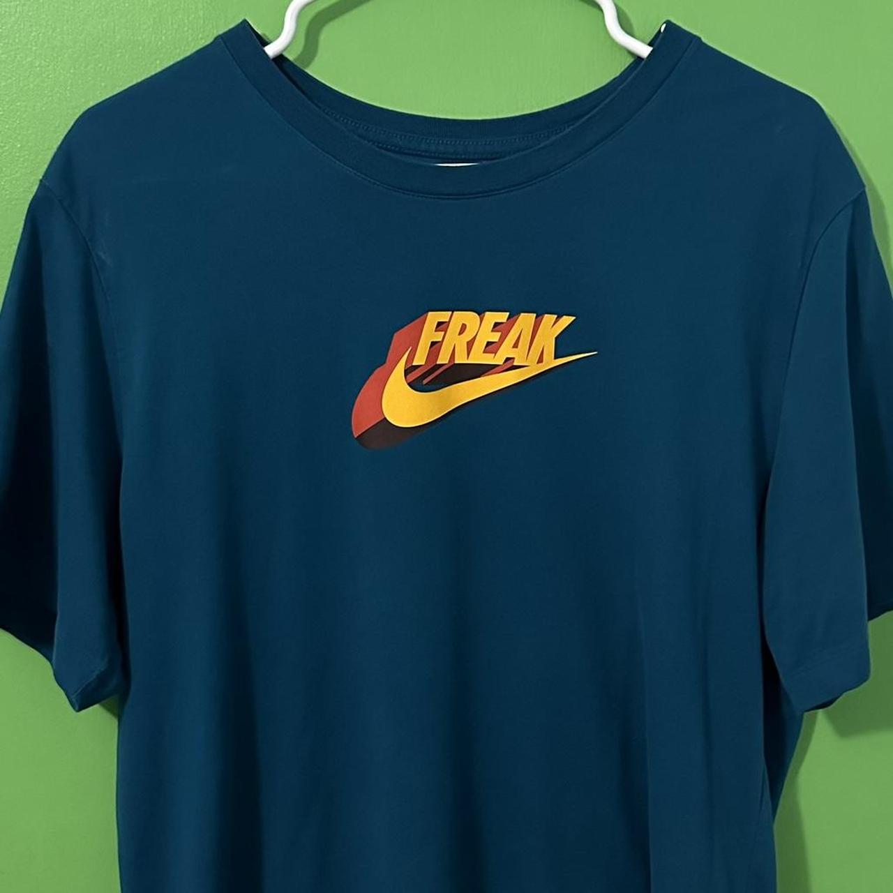 Nike Men's Giannis Freak Dri-Fit Tee Green Size L | MODA3