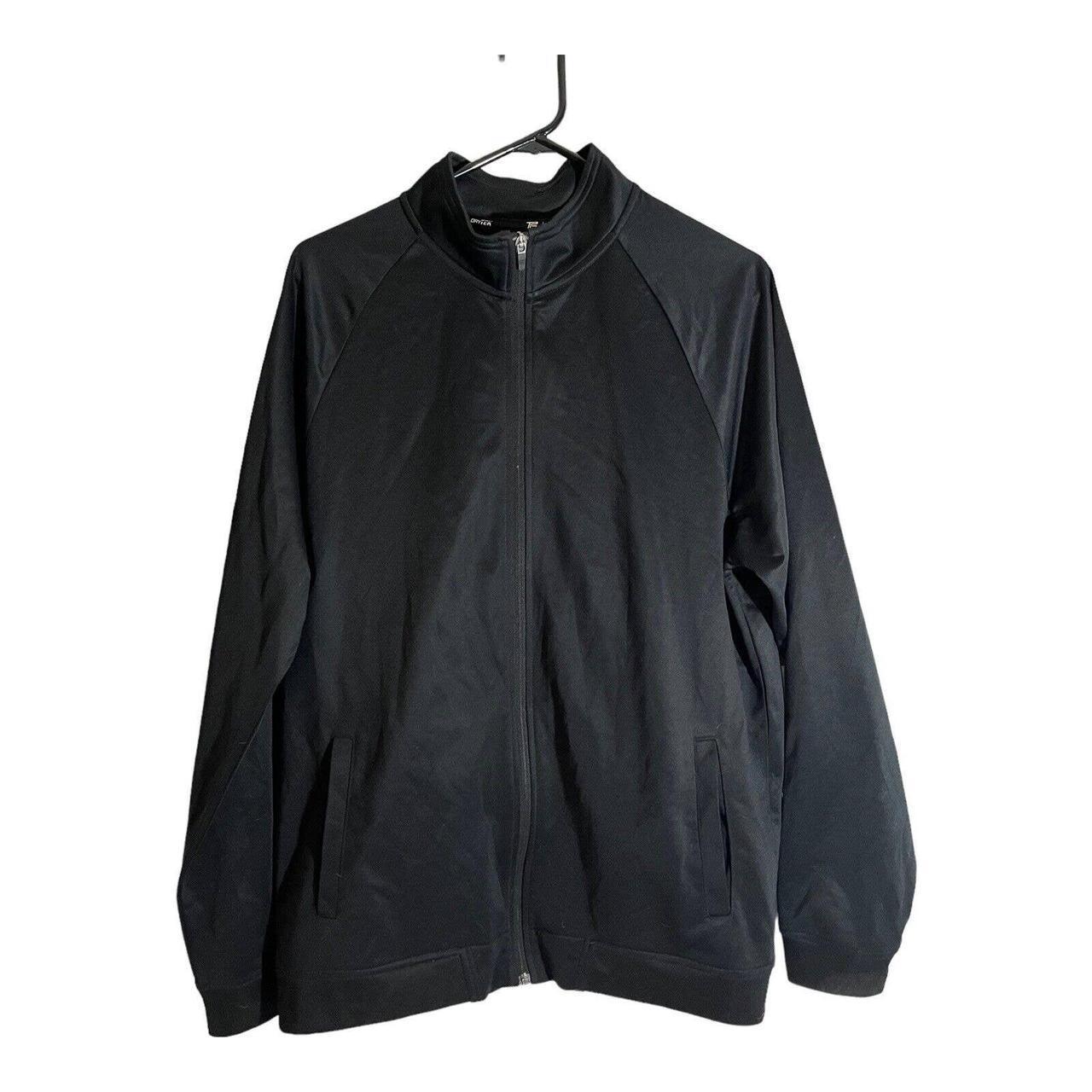 tek gear zip up jacket worn, in great condition size - Depop