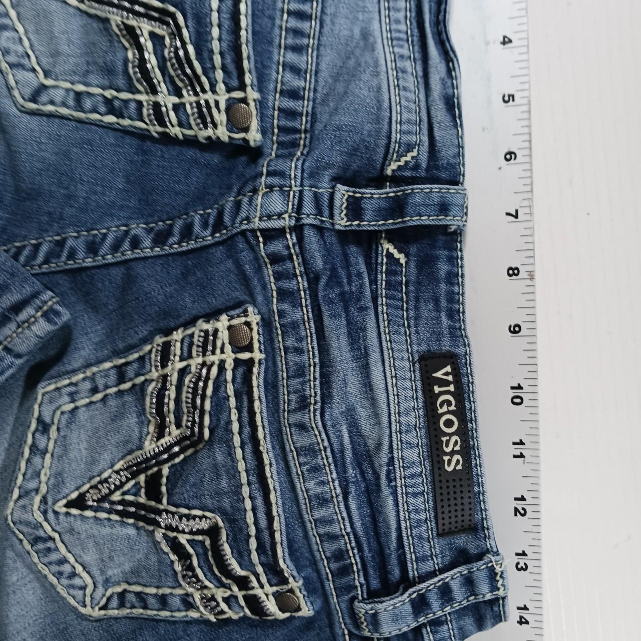 Vigoss women's jeans capris size 12 EUC - Depop