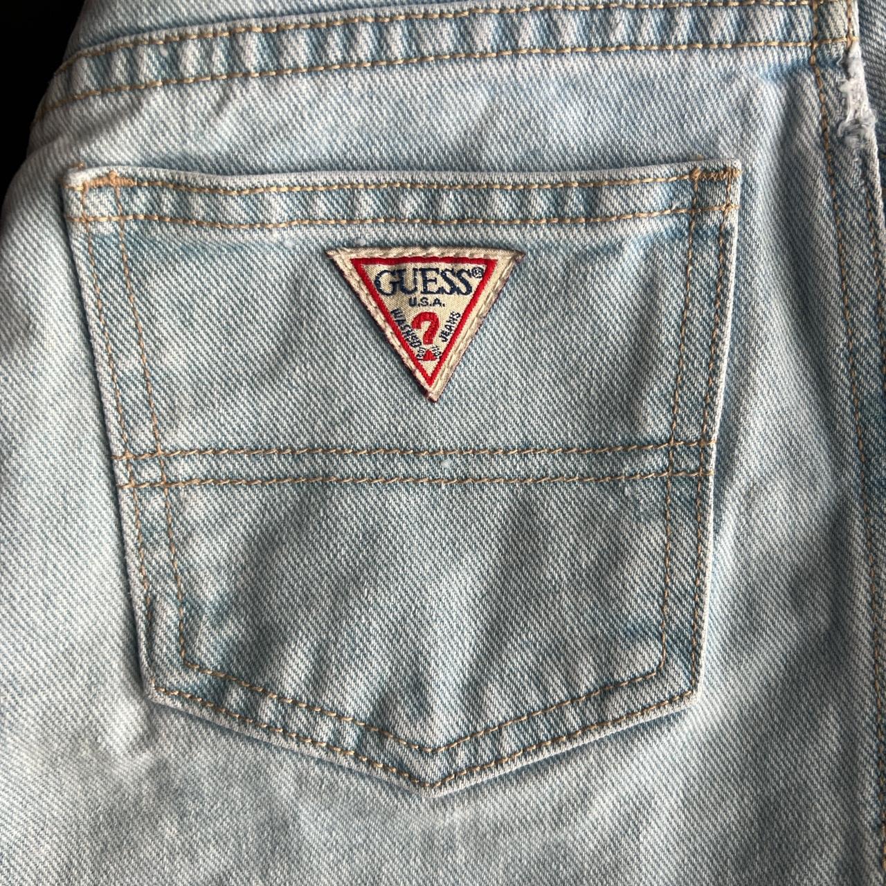 Vintage Guess shorts. Perfect High rise fit. Made in... - Depop