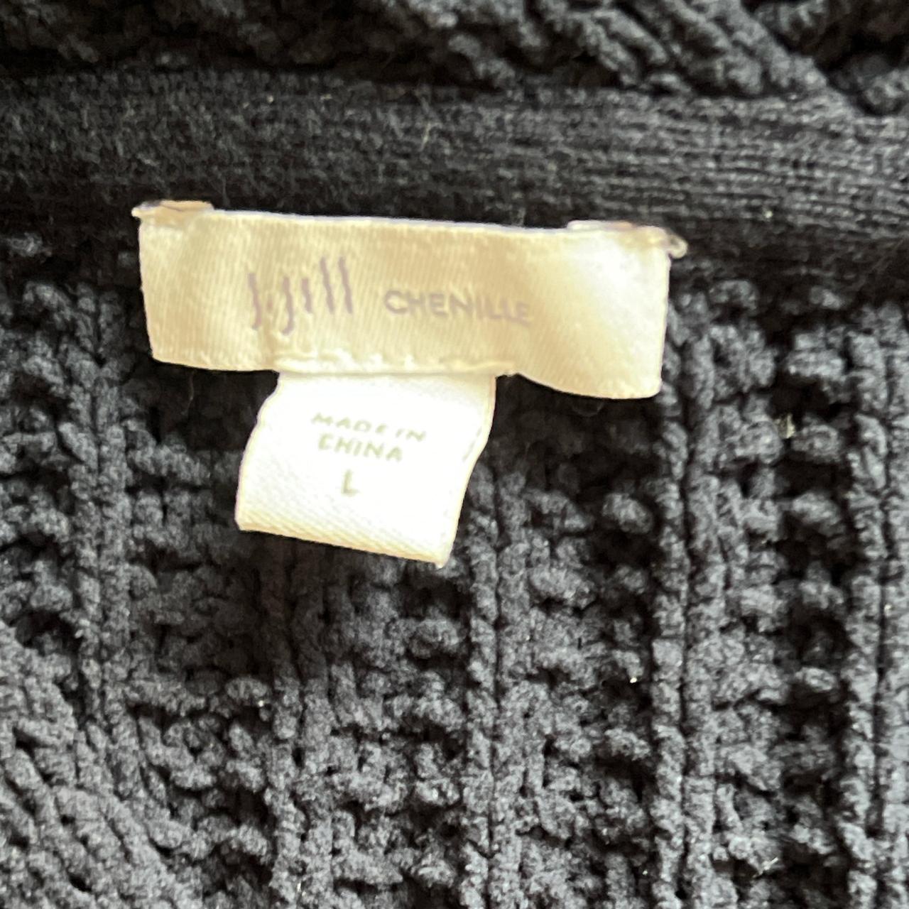 Blue chenille sweater from J.Jill. Labeled size L - Depop