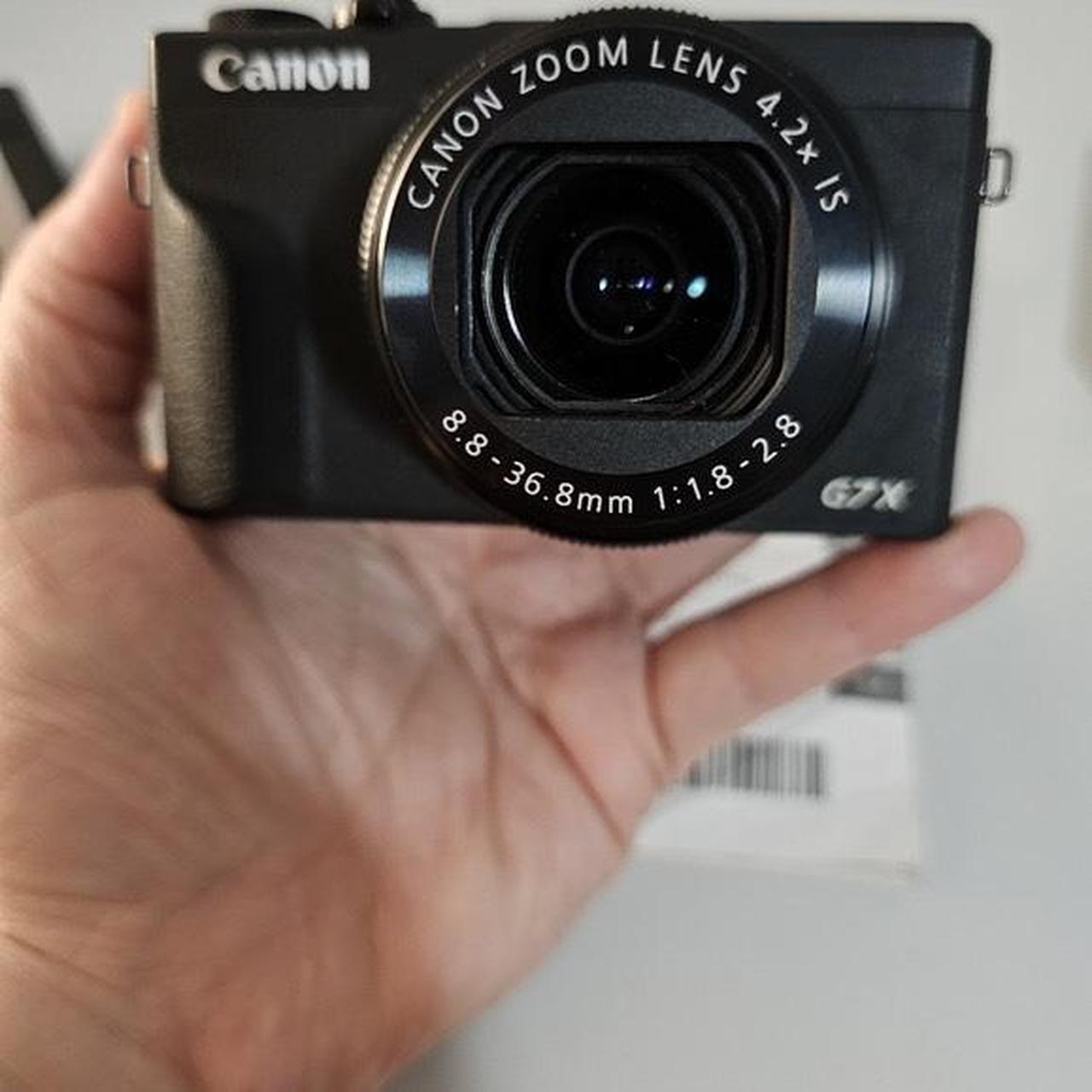 Canon G7x Mark Iii Black Friday Canon G7X Mark III black point and shoot camera with... - Depop