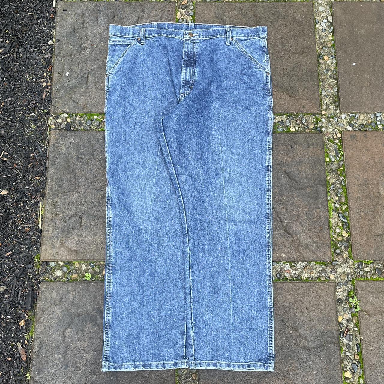 Wrangler Authentics Herren Carpenter Jeans - Klassische Arbeitshose Mit Werkzeugtaschen