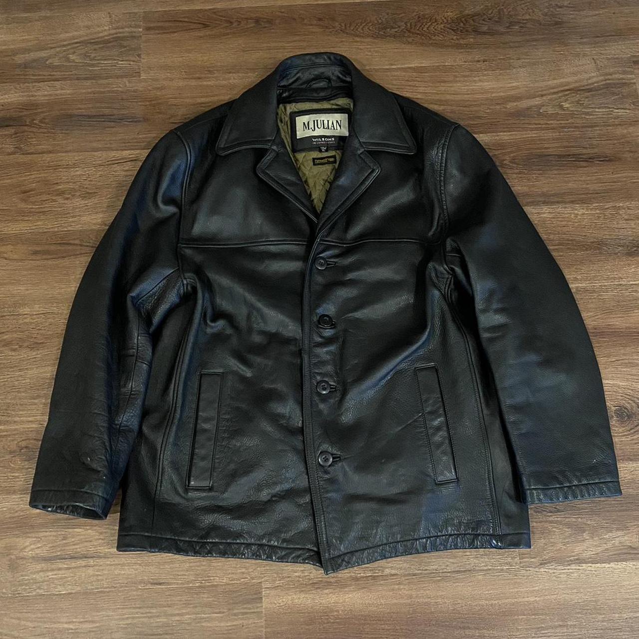 Wilsons M Julian Mens XL Leather Jacket Thinsulate... - Depop