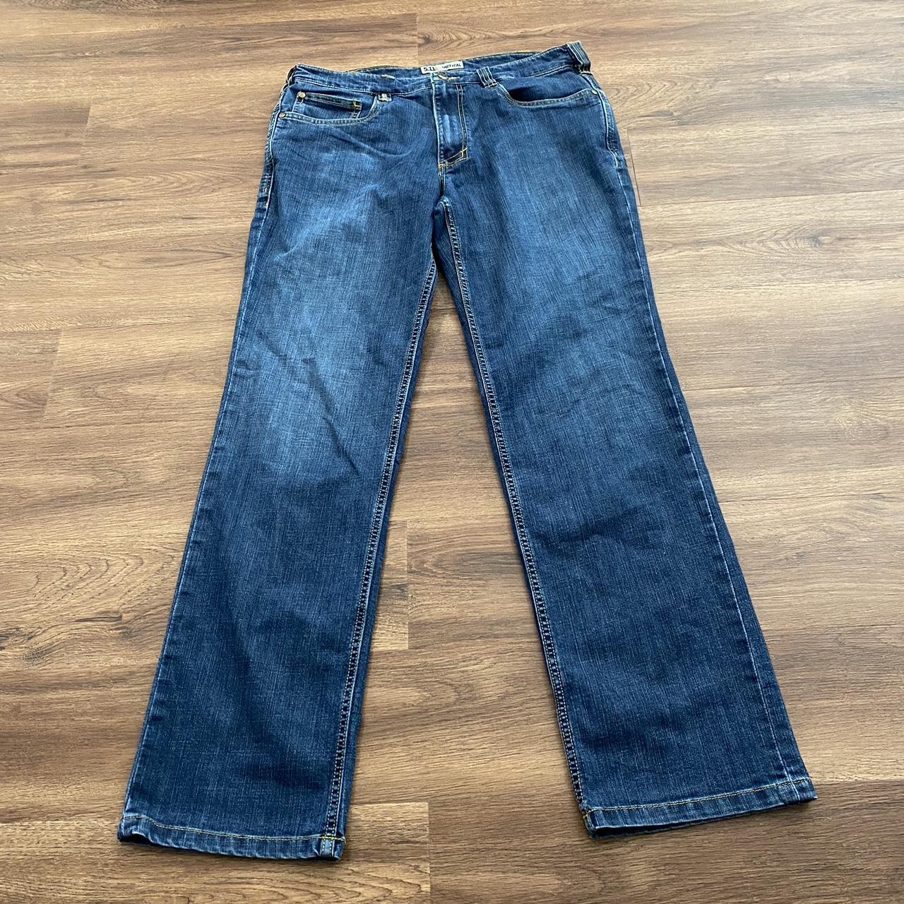 5-11-tactical-dark-wash-jeans-size-34x34-perfect-depop