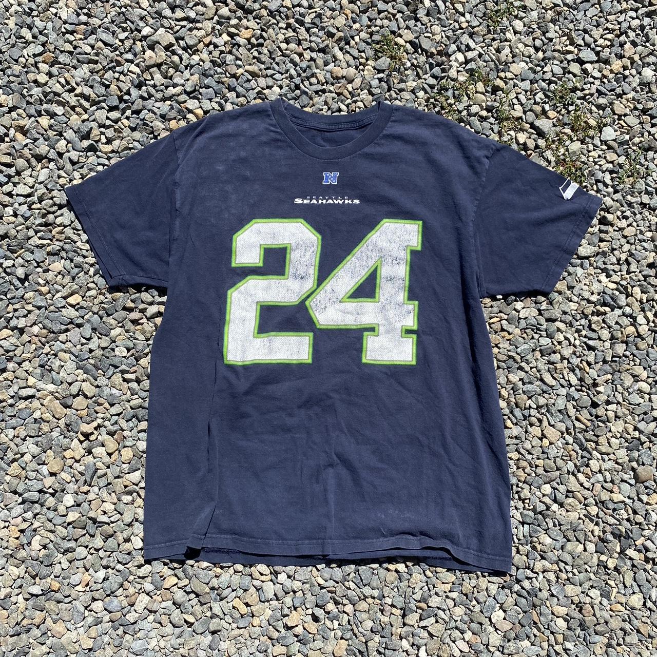 Seattle Seahawks Marshawn Lynch Nike Football Jersey - Depop