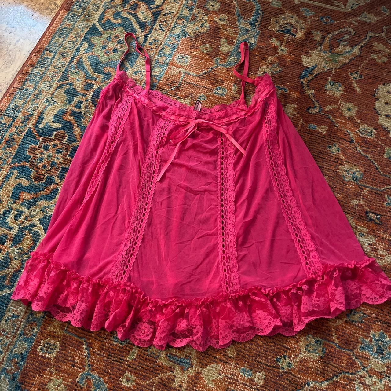 VS authentic vintage sexy little things lace babydoll lingerie slip