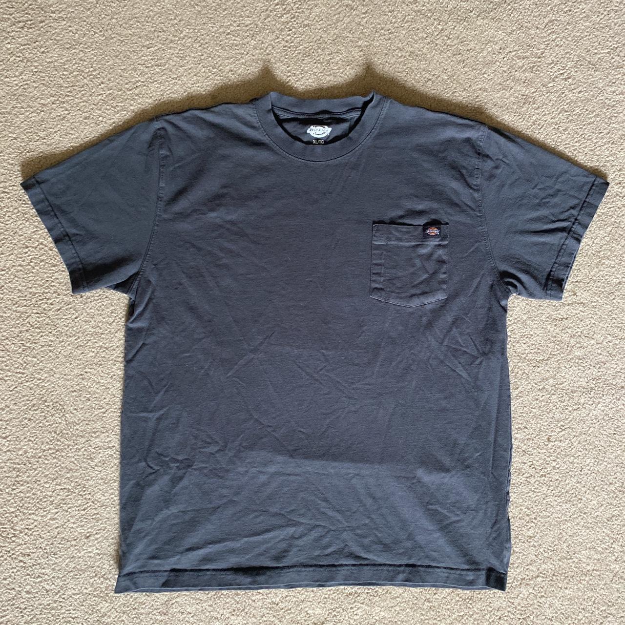 Mid grey front pocket Dickies T-Shirt Great... - Depop