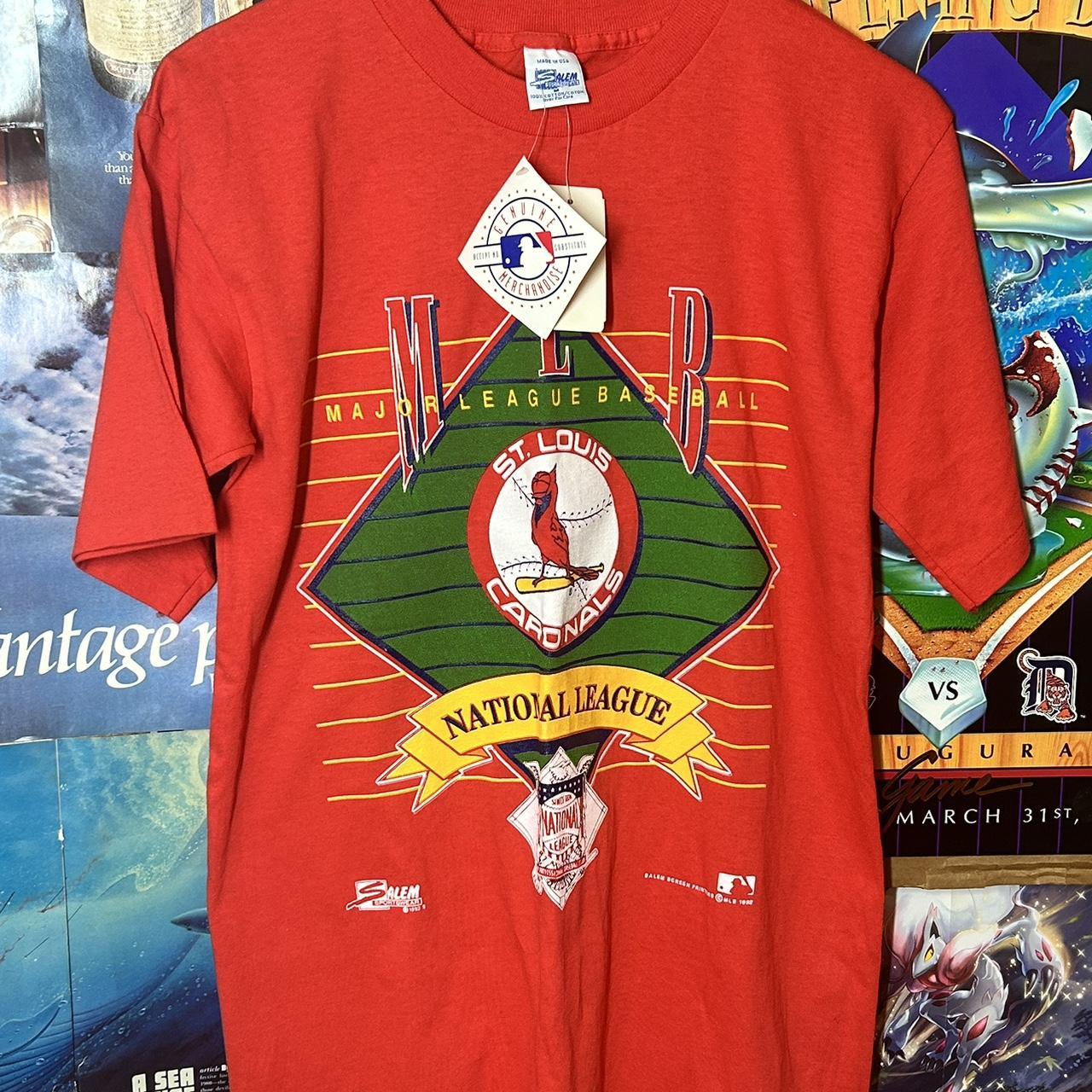 Vintage Cardinals T shirt St Louis Cardinals Long - Depop