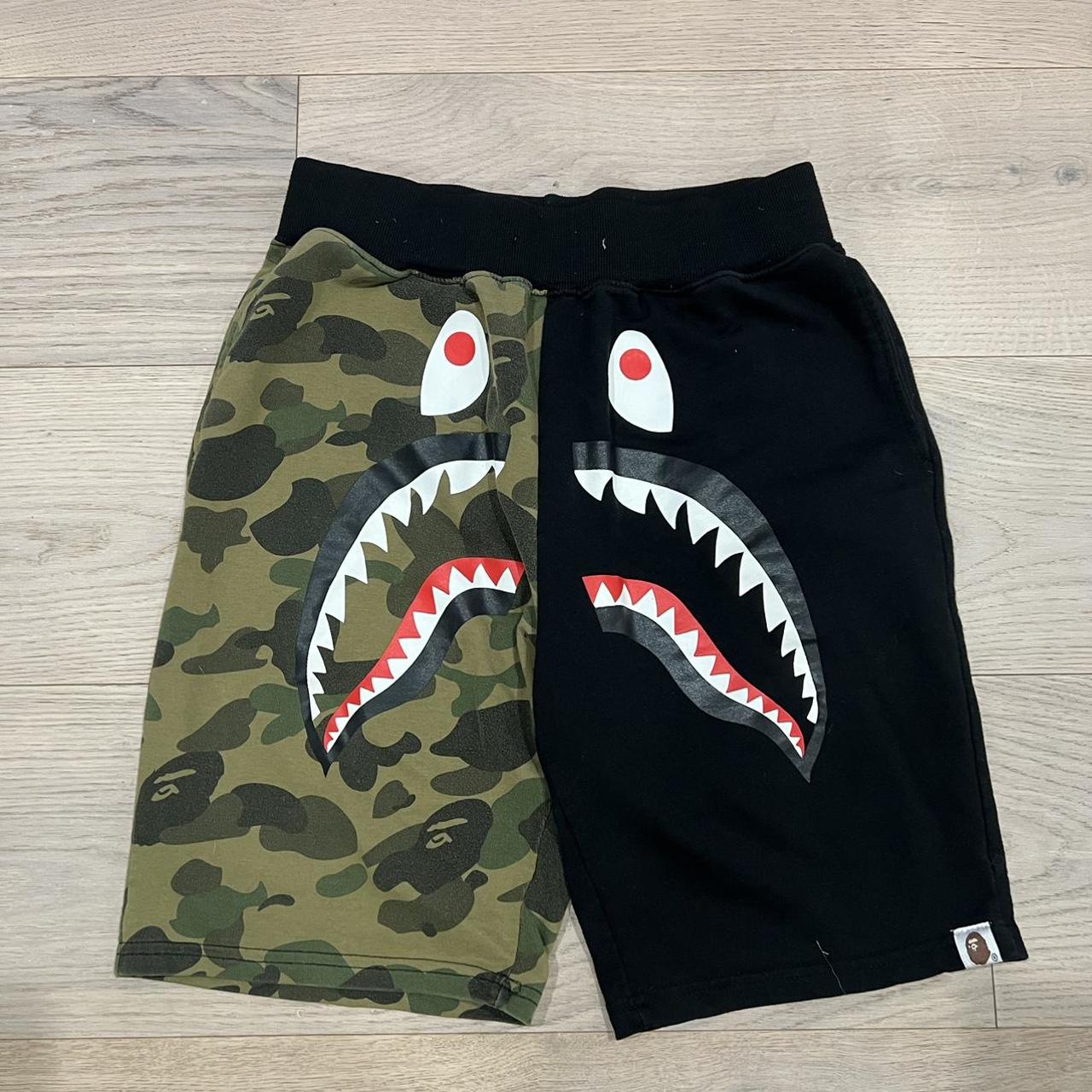 some fake ass shits bape shorts a bathing ape they... - Depop