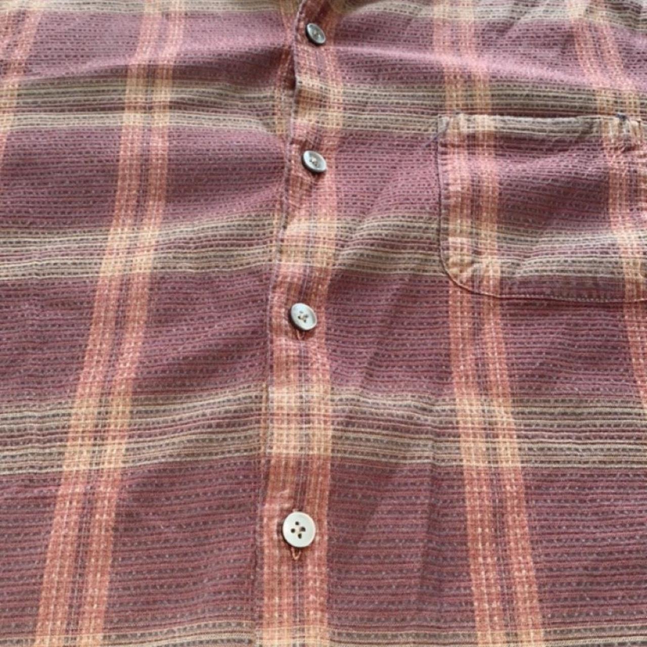 🤎Mens Brown Button Up Shirt🤎 Size Large Brand is... Depop