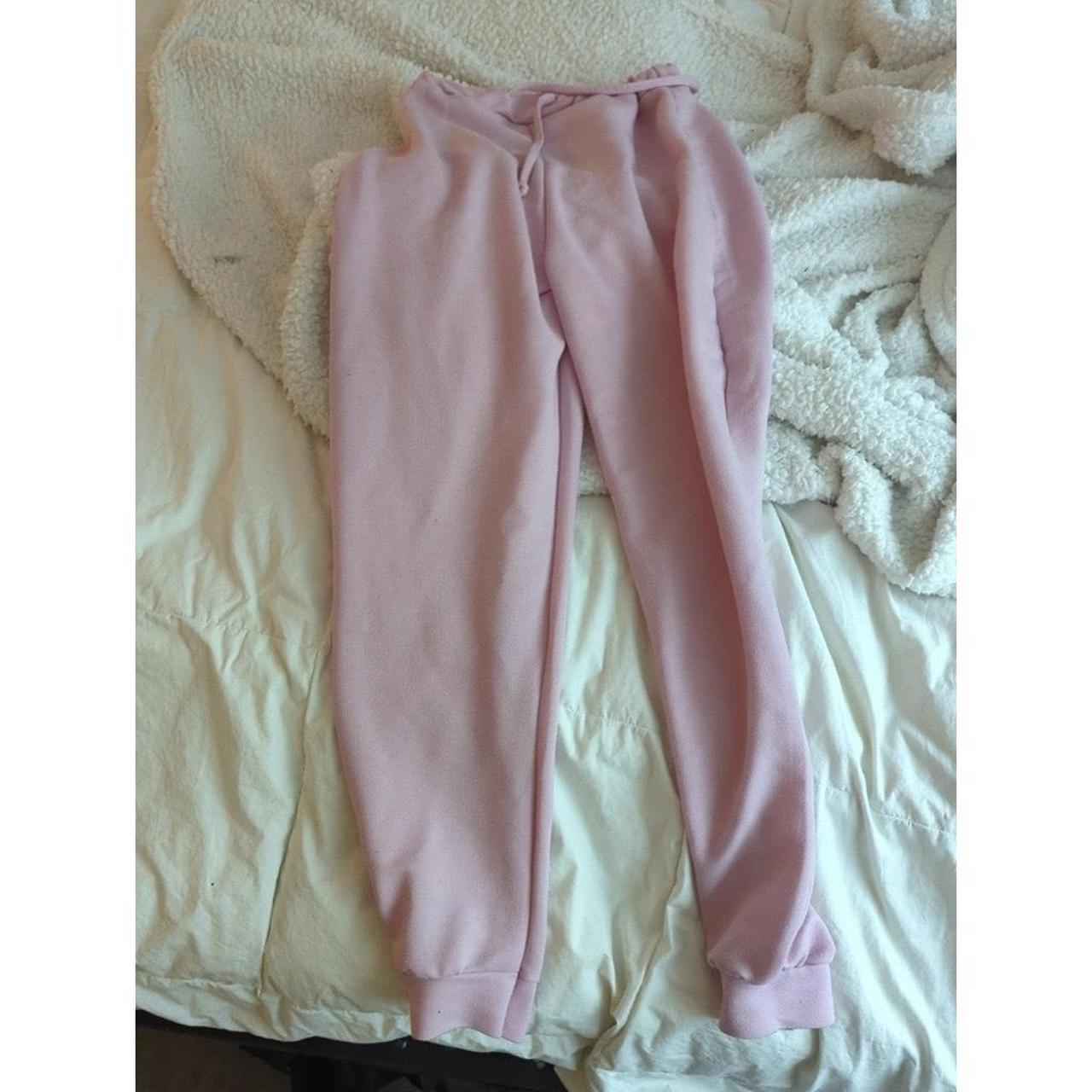 Pretty little thing discount baby pink joggers