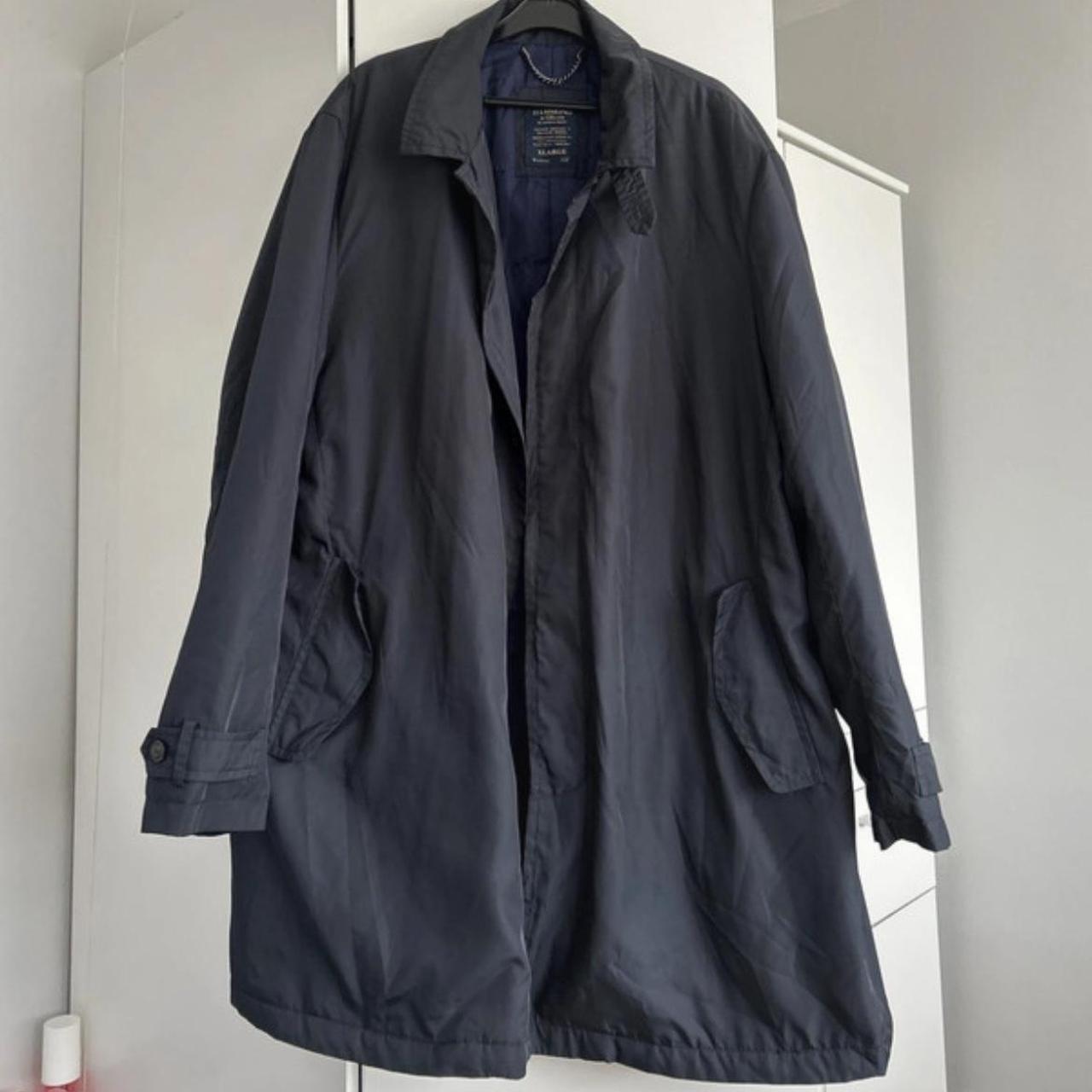 Hammond Co Navy Men s Jacket Coat I believe was. Depop