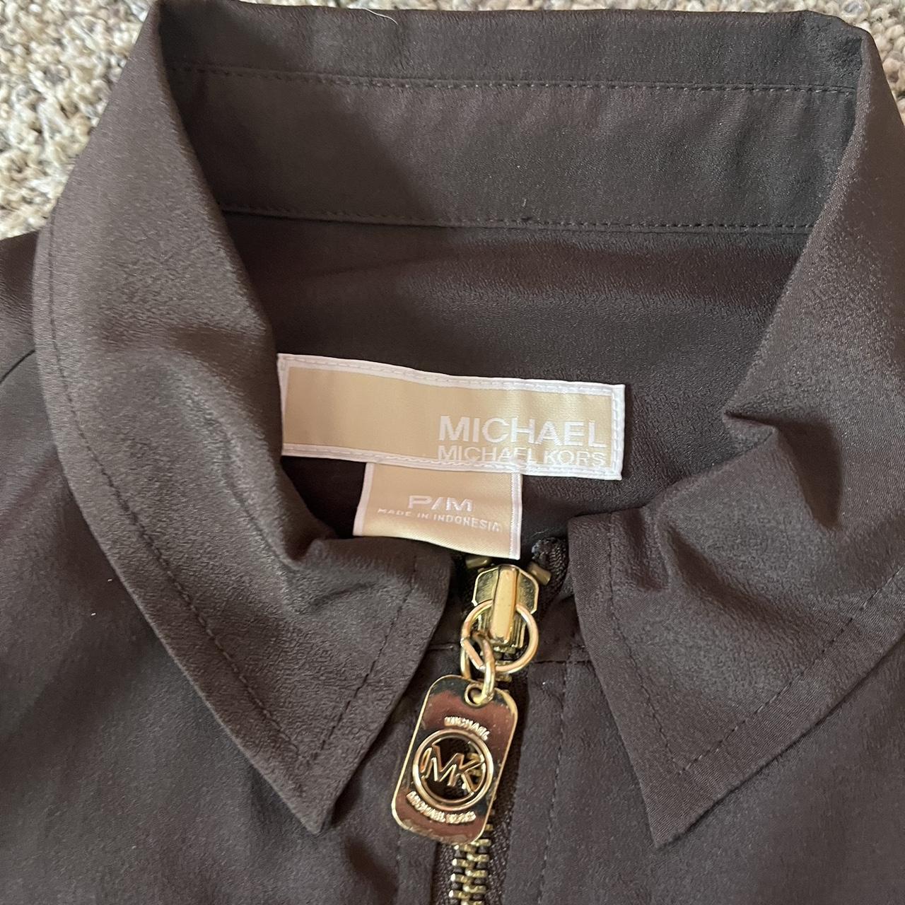Michael Kors Women's Brown and Black Shirt (3)