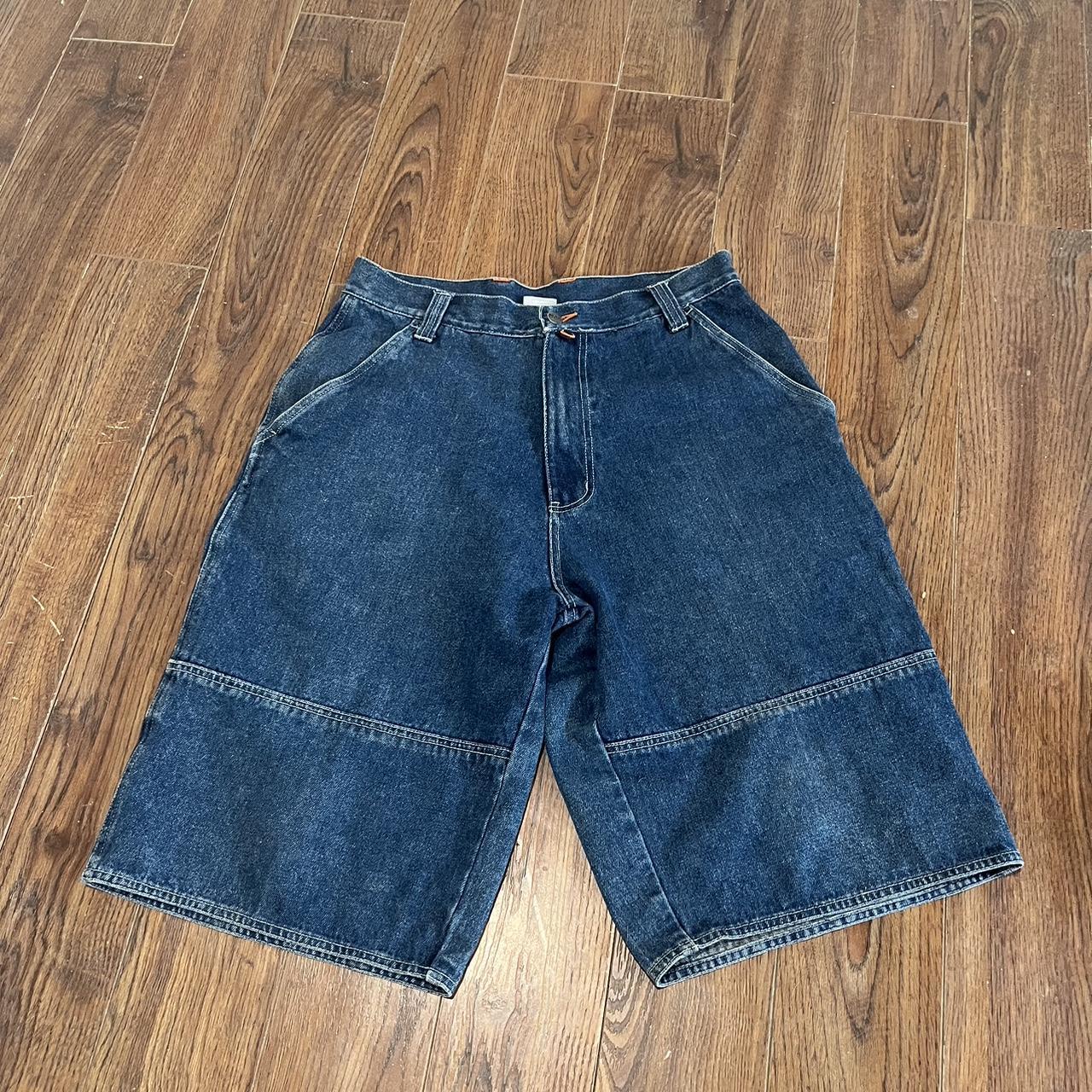 90s MacSport jorts Hella baggy Size 32 Mark pictured... - Depop