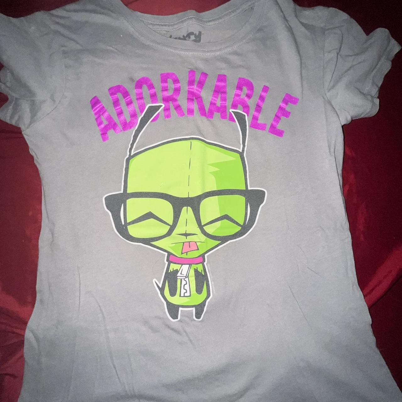 rare mighty fine “adorkable” gir shirt ☆ ☆ from... - Depop